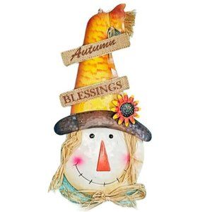 Fall Scarecrow Home Decor Wall Art Hanging Autumn